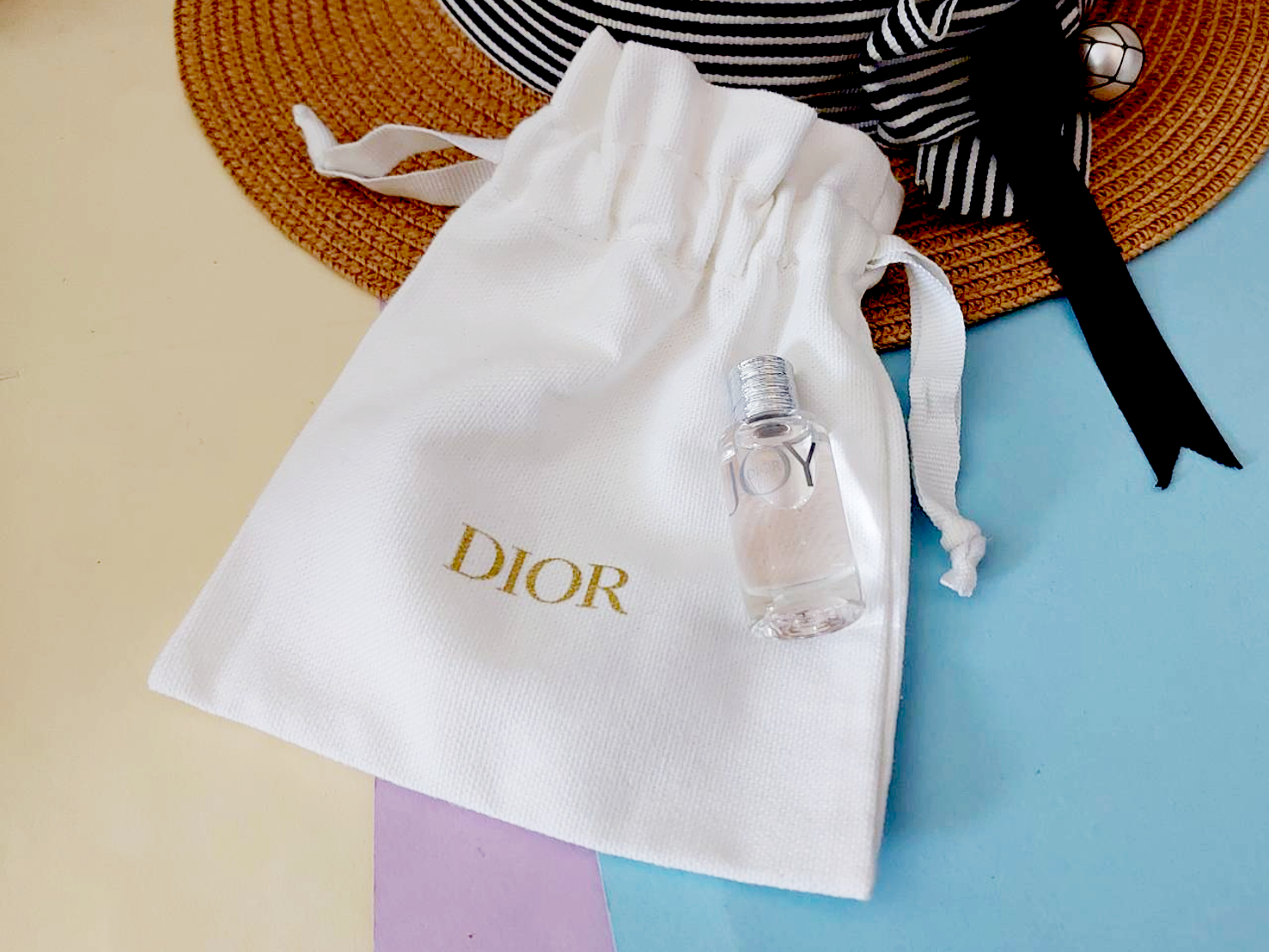Christian dior set Dior Joy 5ml with pouch